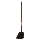 Rubbermaid Commercial 637400bla 35  Angled Lobby Broom W  Poly Bristles - Bk New