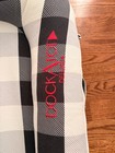 Dock A Tot Deluxe Plus Baby Lounger 0-8 Mos Buffalo Plaid Grey
