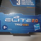 New Nerf N-strike Elite 2 0 Blue Trio Td-3 Triple Dart Blaster Gun   6 Darts