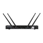 Dual Microphone System True Diversity For Shure Ur24d Wireless Microphone System