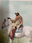 Vintage Antique 1908 Judge George Rustle Native American Indian Postcard  a4 