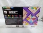  new    Arteza Abstract Wood Painting Set 19pc Artz-4885