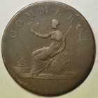 Mw24345 Great Britain  1 2penny Token 1813 Marquis Wellington - Used In Canada