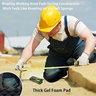 Knee Protection Pads For Construction Work Gardening Flooring Hard Cap Gel Pad