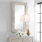 Quarry Stone Inspired Wall Vanity Mirror Uttermost 08187