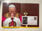 2026 Vatican Philatelic Folder Anniversary Election Pope Leo Xiv Envelope Bu