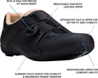 Shimano Rc3w Sh-rc300w Road Cycling Shoes Women s Size 8 Black New