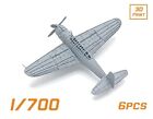 1 700 Nakajima B6n Tenzan Torpedo Bomber  jill   wings Extend 6 Pcs  Ijn70006a