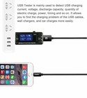 Lcd Usb Voltage Current Meter Detector Voltmeter Ammeter Power Capacity Tester