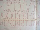 Original Uncut Vintage Embroidery Transfer Pillowcase Borders   Dish Towels  
