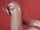 Aureliano Toso Murano Glass Bird Opaline Ornament Figure