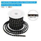 32 8 Yards Studded Faux Suede Cord Rope For Jewelry Making  6pcs Each 5m 5mm    