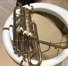 Yamaha Ysh-301 Series Fiberglass Bbb Sousaphone With Soft Case