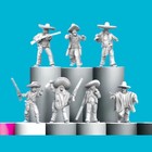 Wild West Wargames And Collectors Figures 28mm Mexican Outlaws On Foot