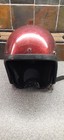 Vintage Lsi-4150 Red Motorcycle Helmet