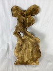Vintage Hand Carved Wooden African Art Women   Baby Wall D  cor Approx  20 x9 
