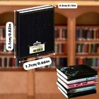 200 Pcs Book Miniatures Set  Mini Books For Anxiety Bookshelf  Dollhouse Deco   