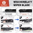 Front Windshield Wiper Blades 22  22  All Season For Gmc Sierra 1500 2007-2021