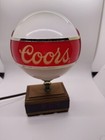 Coors Globe Light With Clock