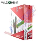 Wild H  Organic Wrap Rolling Paper Sweetz Full Box 20 Pouches   4 Per Pack