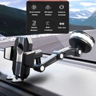 Car Dash Gps Phone Holder Suction Cups 360   Rotation Dashboard Windshield Mount