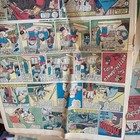 Vintage 1940s Sunday Comic Book Pages Lot Of 6 Randomly Selected