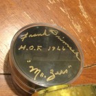 Frank Brimsek     Mr Zero    Autograph Puck Rare     66 Hof
