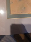 Vintage Baseball Numbered Print Named  hot One  Signed By Artist Matted