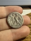 Rare Attractive Vespasian Tetradrachm Roman Empire Greek Ancient Silver Coin Xf
