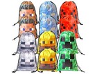 12 Minecraft Themed Birthday Party Gift Bags   Heavy Duty Bags With Draw Strap