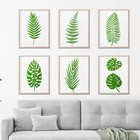 11pieces Large Leaf Stencil 12 x6   Palm Fern Leaf Stencils For Painting On Wall