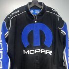 Dodge Mopar Embroidered Cotton Jacket Black Jh Design 4xl