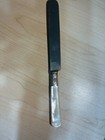 Antique Sterling Silver   Mother Of Pearl Handle Dinner Knives Set 6 Wm Rogers