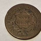 1827 Coronet Head Large Cent 1c U s  Coin