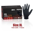 Heavy Duty Nitrile Disposable Gloves 10 Mil Diamond Texture 10 Boxes Size Xl