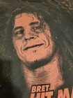 Ultra Rare Grail Bret Hitman Hart All Over Print Rap T-shirt Men s Size Large