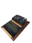 Vintage Minolta Af Camera Mounted On Wooden Plaque - Marine Corps Award