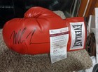Mike Tyson Signed Autograph Red Everlast Boxing Glove Left Hand In Black Jsa