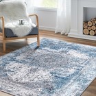 8x10 Area Rug Washable Living Room Rug Vintagetraditional Distressed Lightweight