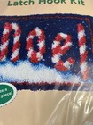 Vintage Latch Hook Kit Christmas Noel Craftways Nos Sealed New