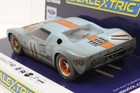 Scalextric C4106 Ford Gt40 Gulf   11 Weathered dirty Version 1 32 Slot Car  dpr 
