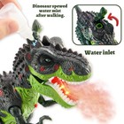 Electric Tyrannosaurus Rex Dino Toy With Spray Mist  Walking  Light  Sound