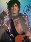 Prince Signed 8x10 Photo Coa W matching Numbered Sticker
