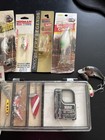 Vtg Lure Lot Rebel Crank Zebco Fisherman Deliar Bill Norman Big Country Plug Nos