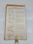Boy Scout Moccasin Kit Official Boy Scout Set Instructions On Box Size 8 Vtg