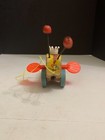 Vintage 1960 s Fisher Price Queen Buzzy Bee Pull Toy