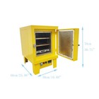 Bench Welding Rod Oven 220v Electrode Drying Oven 110 Lb Electrode Dry Rod Oven
