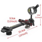 Tx9610 Compound Bow Sight Carbon Rod Adjustable Competition Archery Target Shoot