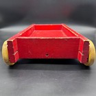 Vintage Playskool Wooden Wagon Building Blocks Toy Nursery Display Decor Read