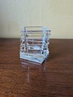Rosenthal Studio Line De 24  Lead Crystal Art Deco Stacked Twisted Votive Holder